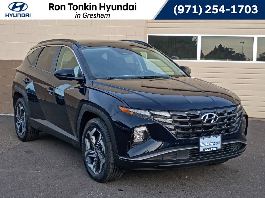 Used 2022 Blue Hyundai SEL Convenience image 1
