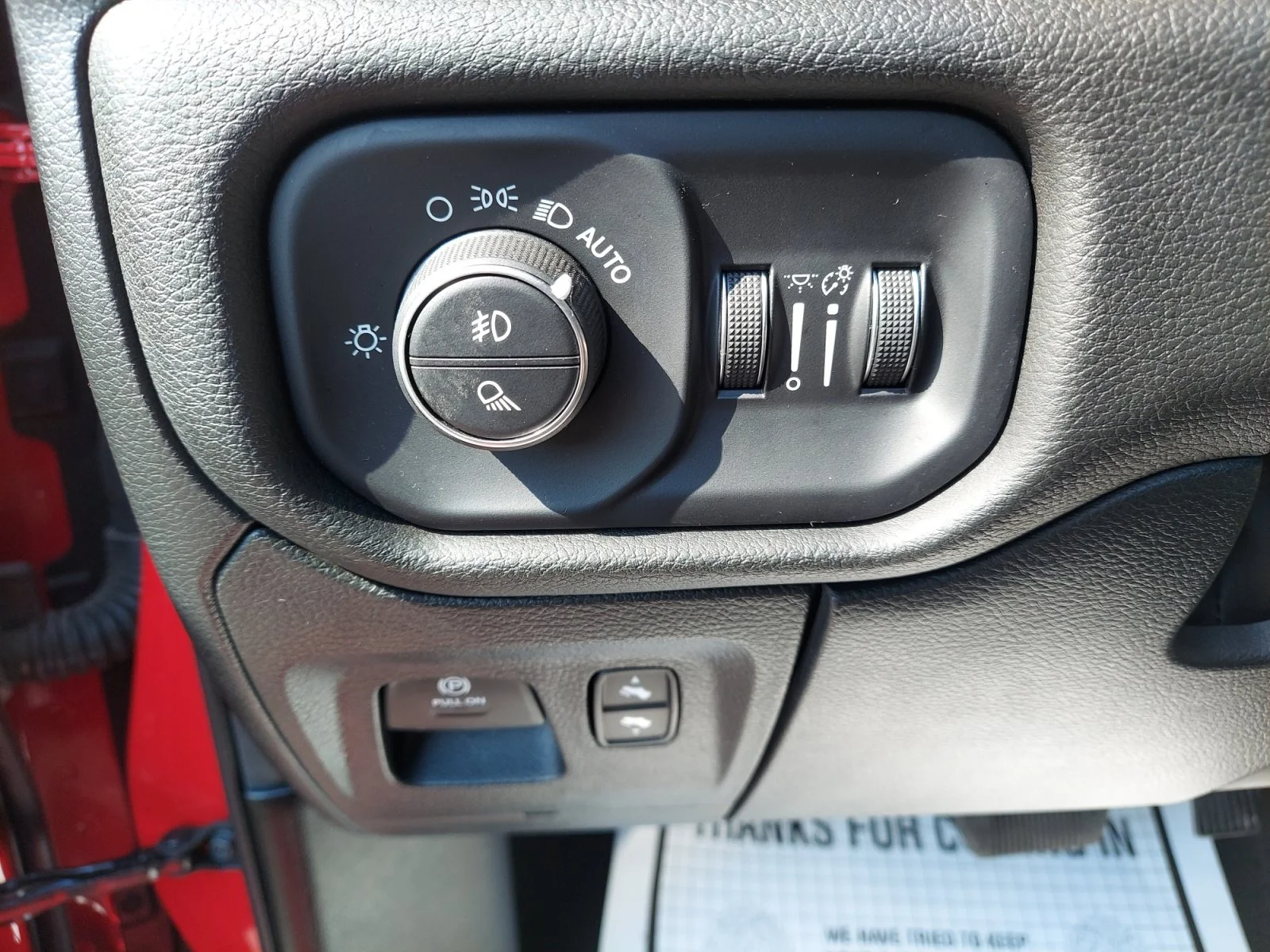 Used 2024 Flame Red Clearcoat Ram Laramie image 28