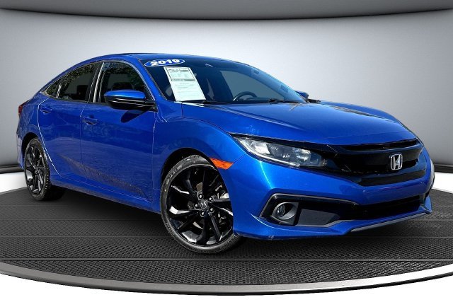 Used 2019 Blue Honda Sport image 3