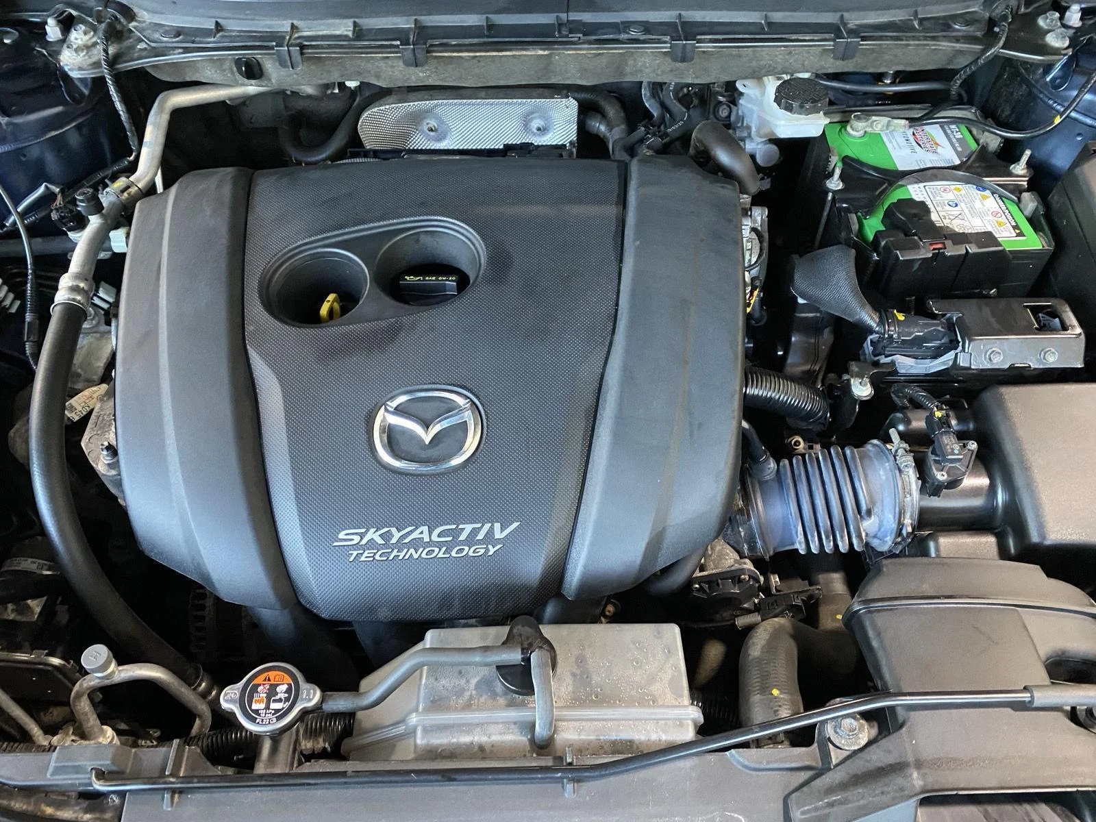 Used 2019 Deep Crystal Blue Mica Mazda Touring image 9
