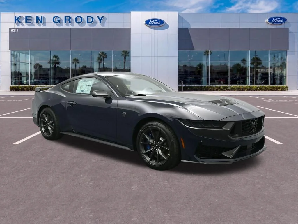 New 2026 Blue Ember Metallic Ford Dark Horse image 1