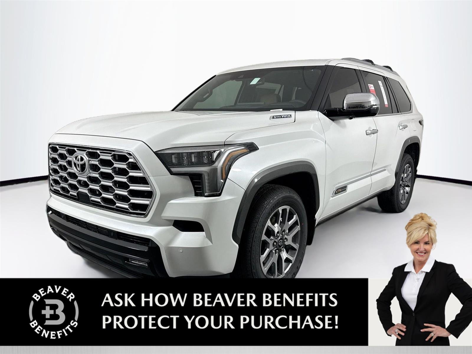 White (Wind Chill Pearl) 2026 Toyota Sequoia 1794 Edition 4WD SUV / Crossover Four-Wheel Drive 