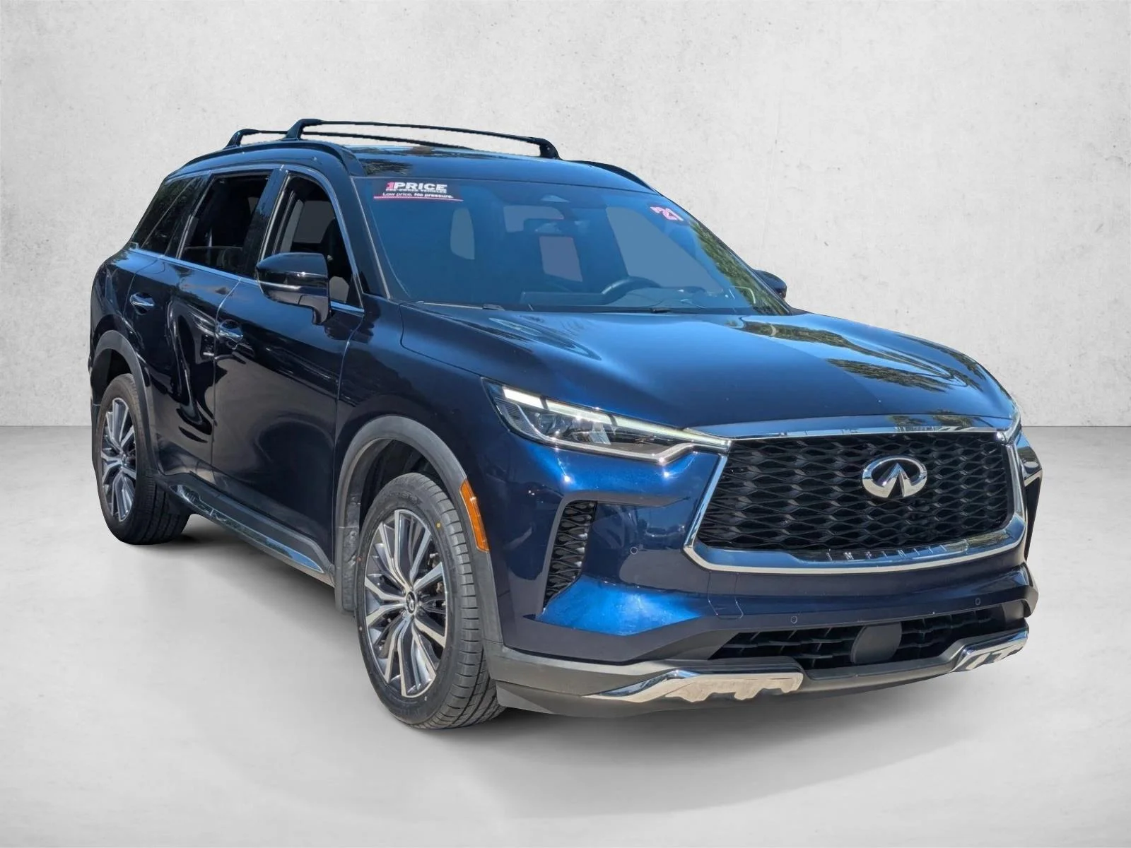 Used 2022 Grand Blue/Black Obsidian INFINITI AUTOGRAPH image 3