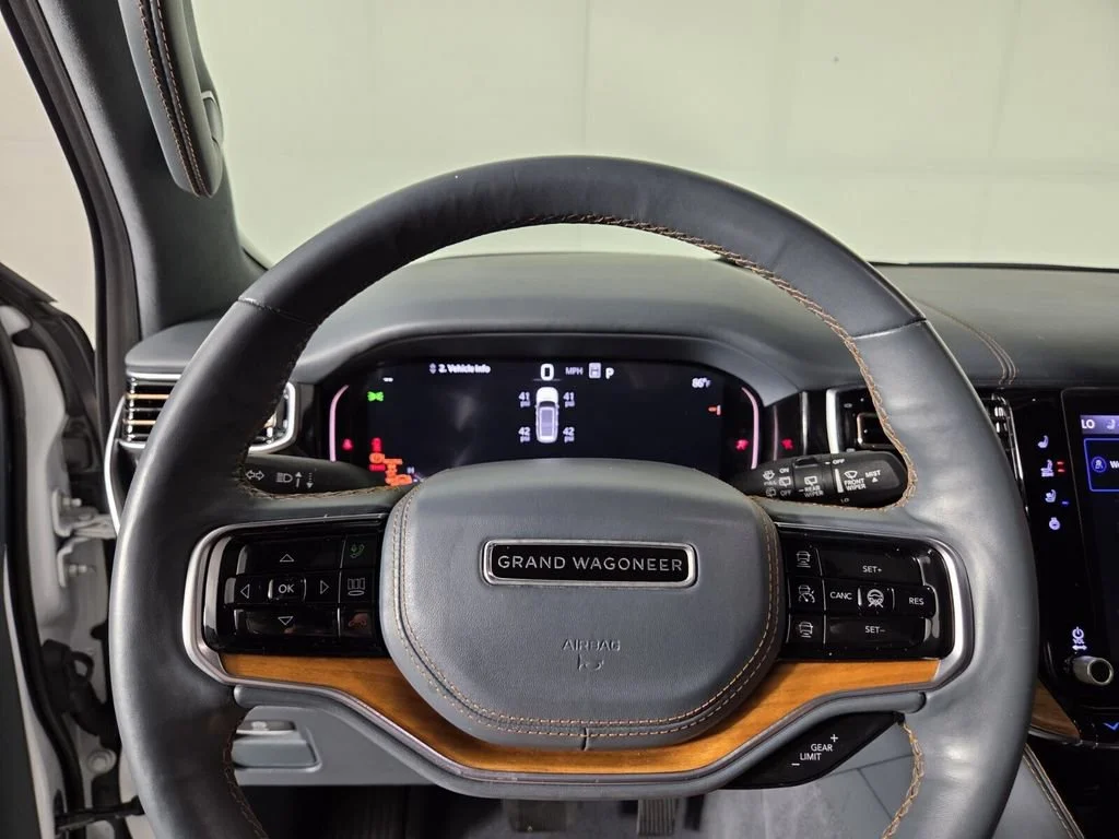 Used 2023 Bright White Clearcoat Jeep Series III image 14