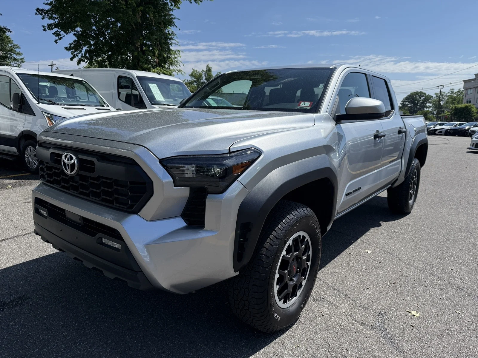 Used 2024 Celestial Silver Metallic Toyota TRD Off Road image 3