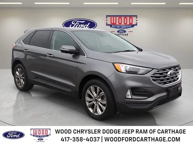 Used 2024 Gray Metallic Ford Titanium image 1