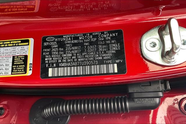 Certified Used 2026 Red Hyundai SE image 8