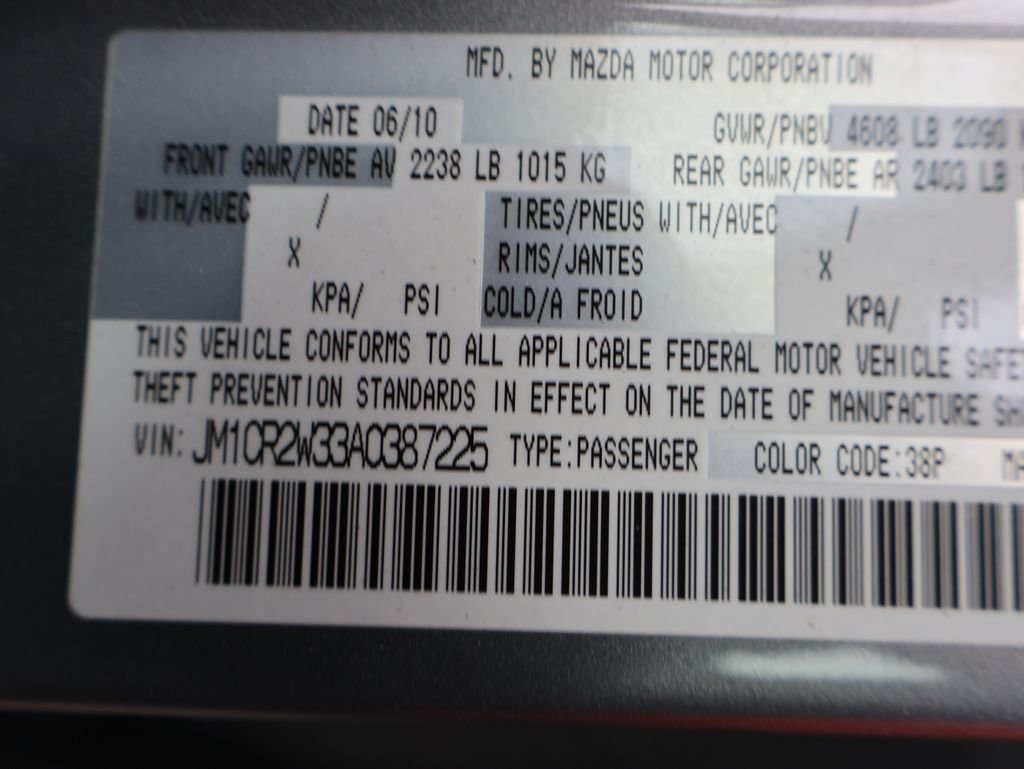 Used 2010 Silver Mazda Sport image 13