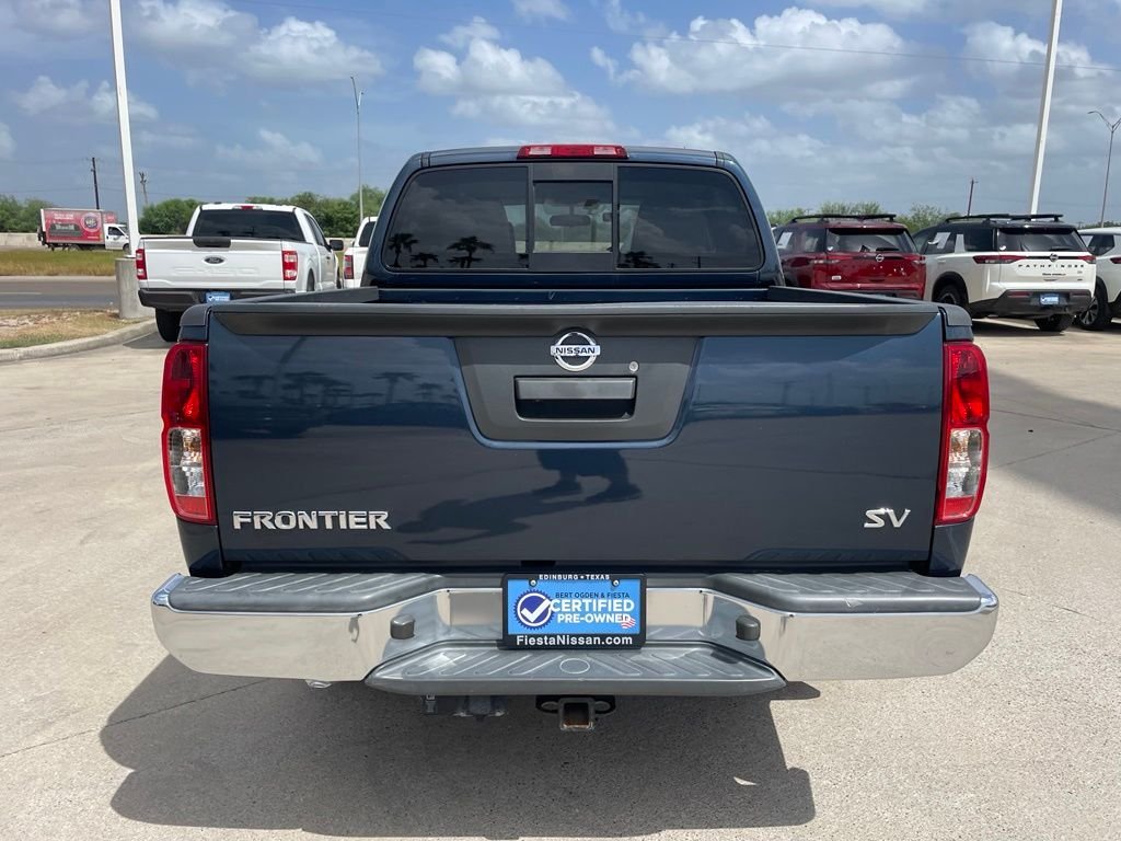 Certified Used 2021 Blue Nissan SV image 4