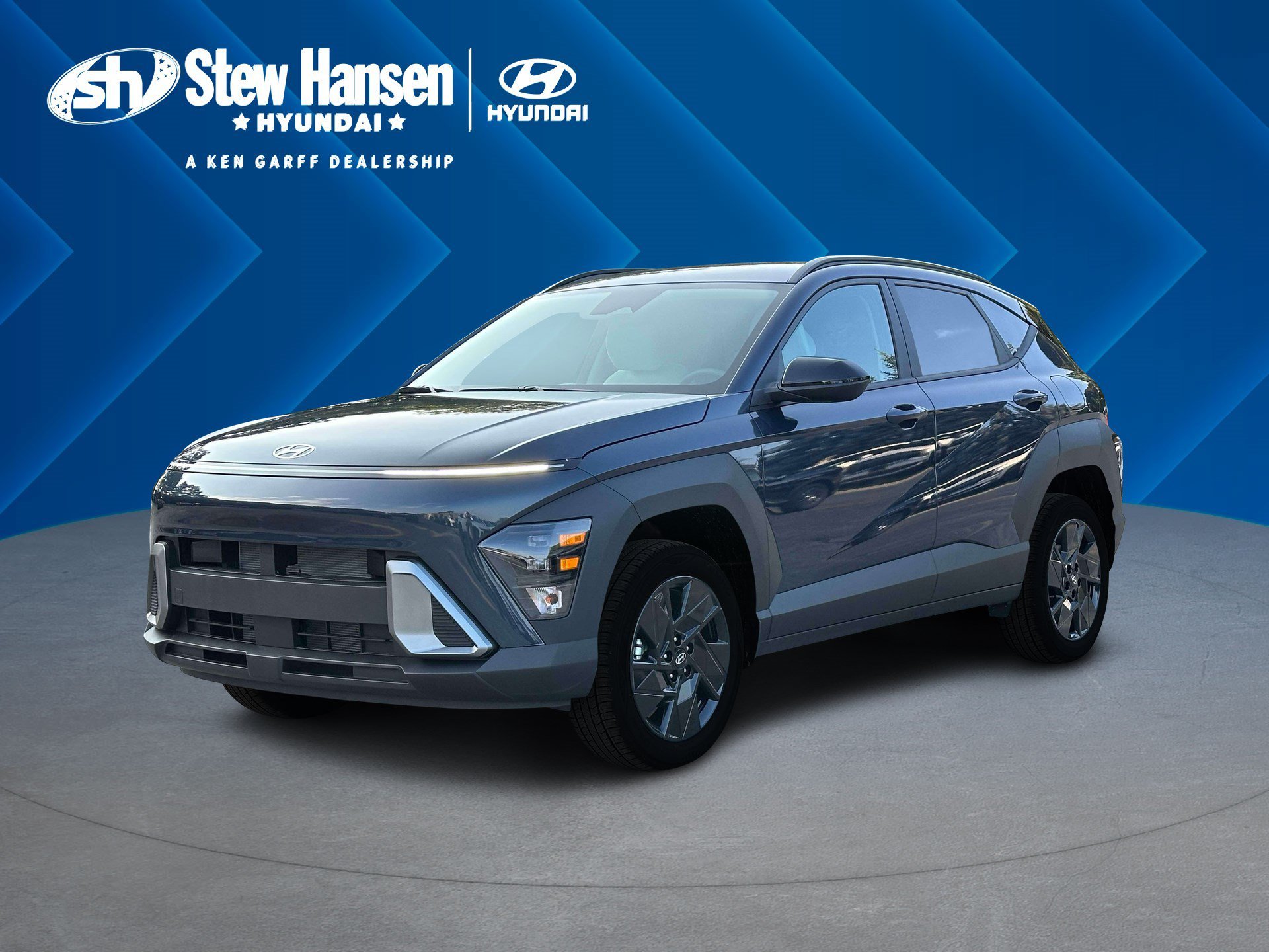 New 2027 Denim Blue Pearl Hyundai SEL Sport image 1