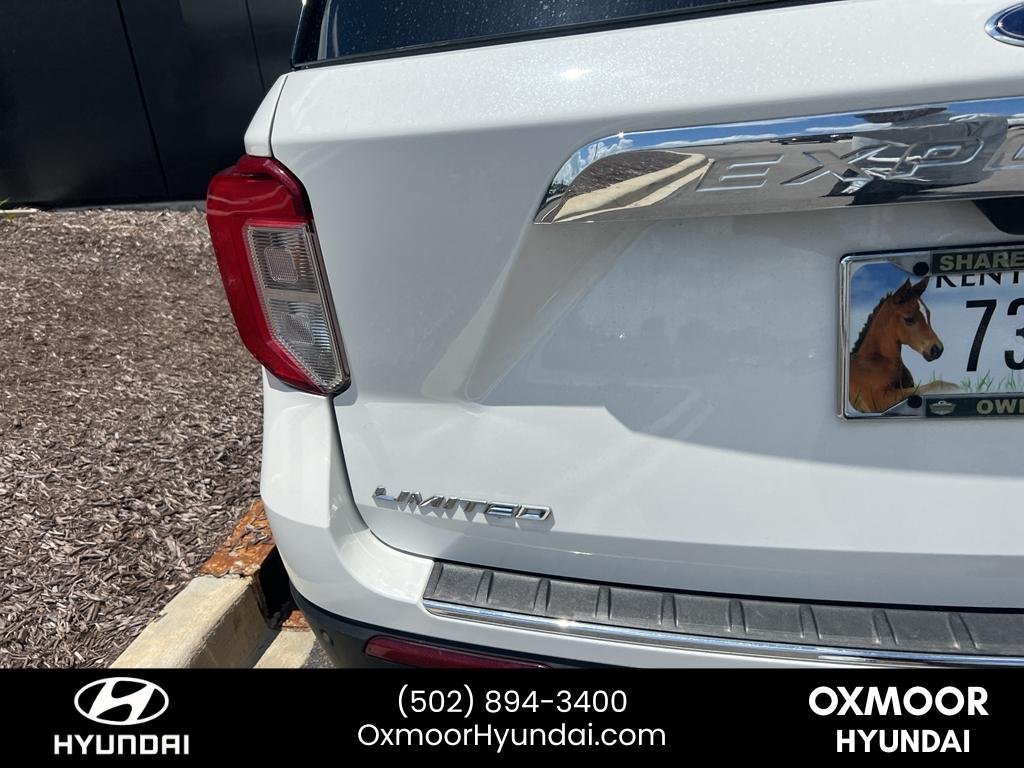 Used 2020 Star White Metallic Tri-Coat Ford Limited HYBRID image 22