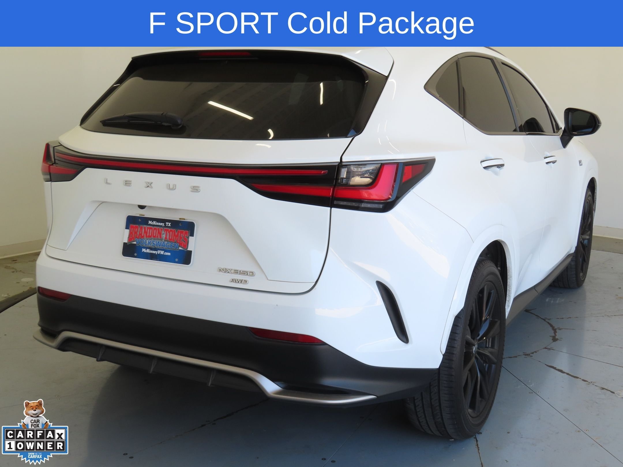 Used 2024 White Lexus 350 F SPORT Handling image 3