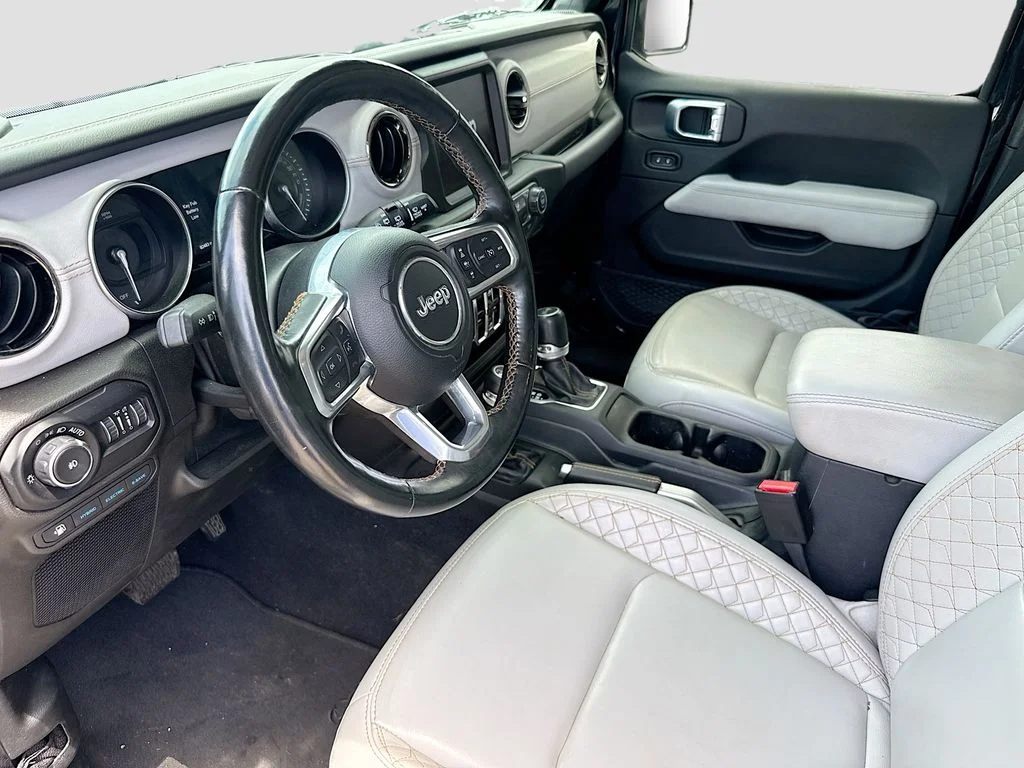 Used 2021 Black Jeep Unlimited Sahara 4xe image 25