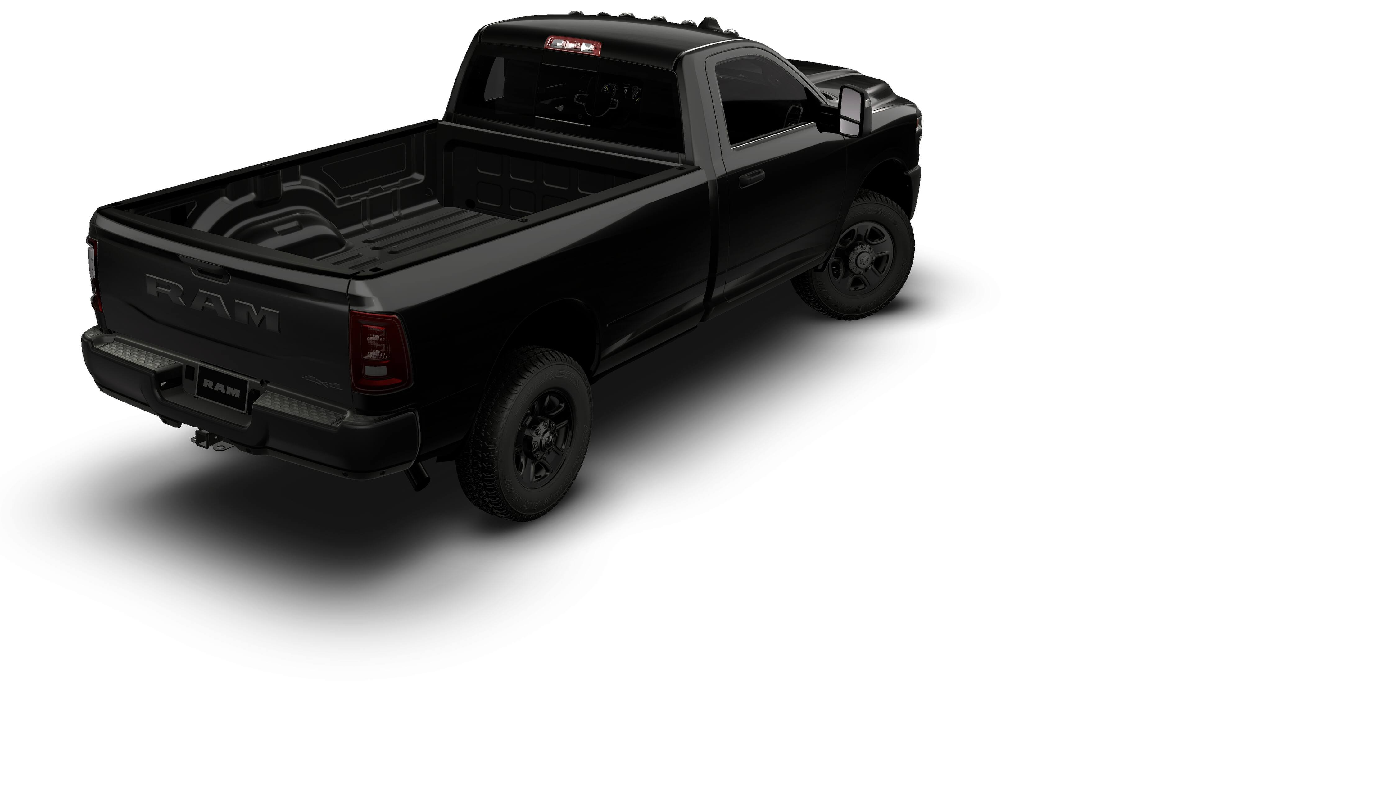 New 2026 Diamond Black Crystal Pearl-Coat Exterior Paint RAM TRADESMAN image 2