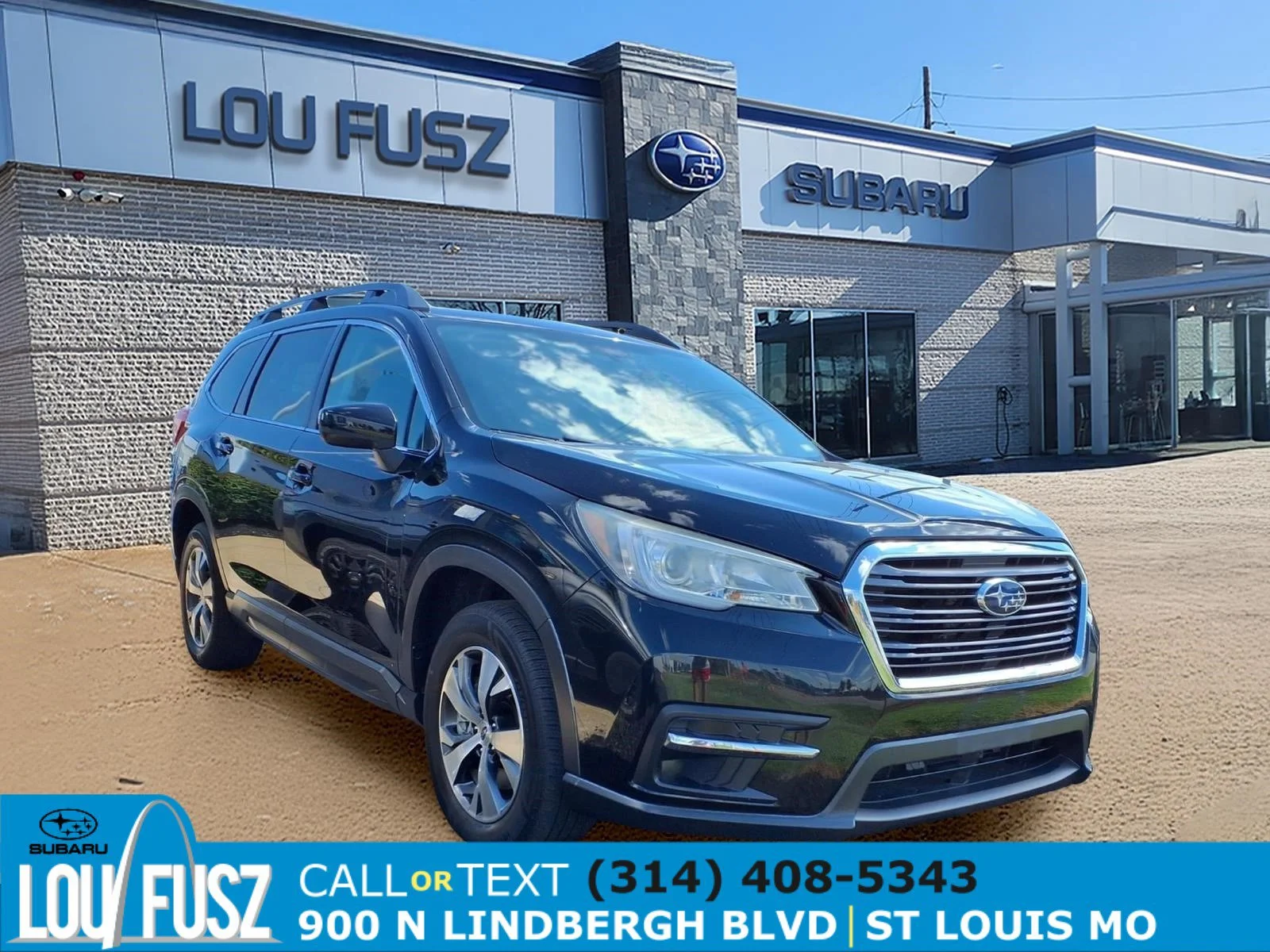 Used 2020 Crystal Black Silica Subaru Premium image 1