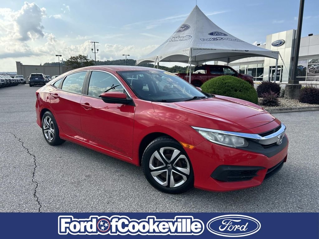 Used 2016 Honda Civic LX with VIN 2HGFC2F53GH518594 for sale in Cookeville, TN