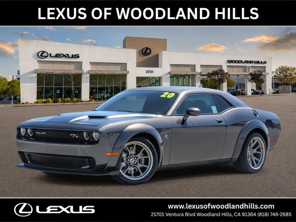 Used 2020 Gray Dodge R/T Scat Pack Widebody image 1