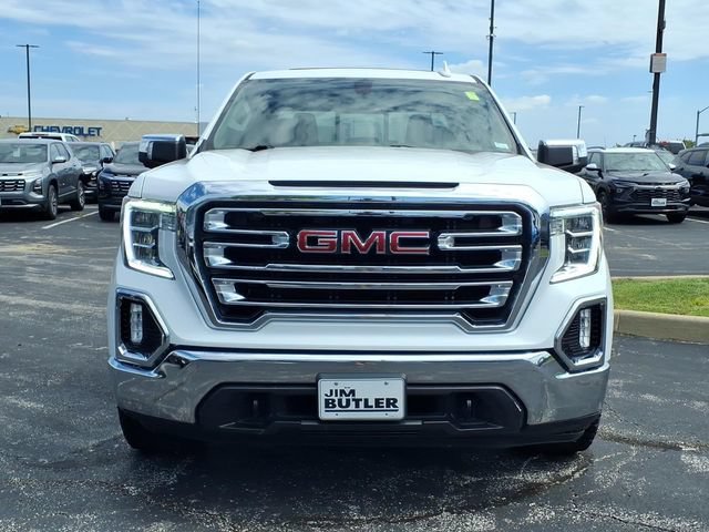 Used 2021 SUMMIT WHITE GMC SLT image 26