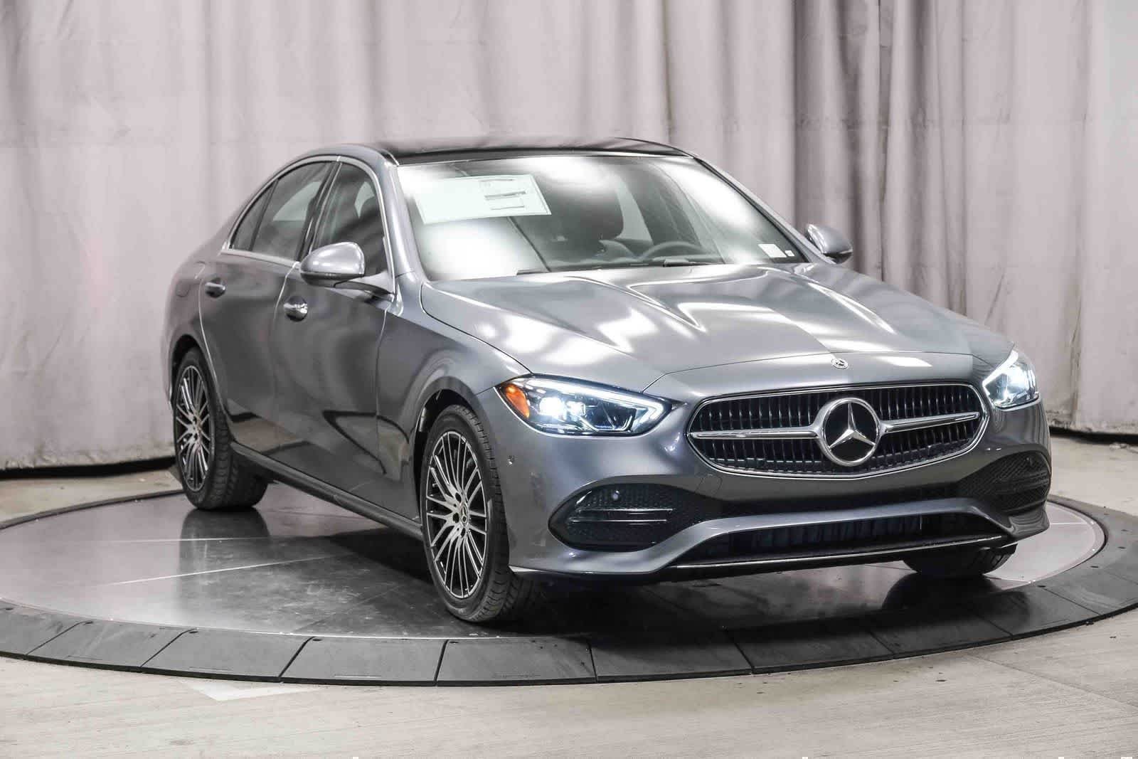 New 2026 Selenite Grey Metallic Mercedes-Benz C 300 image 5