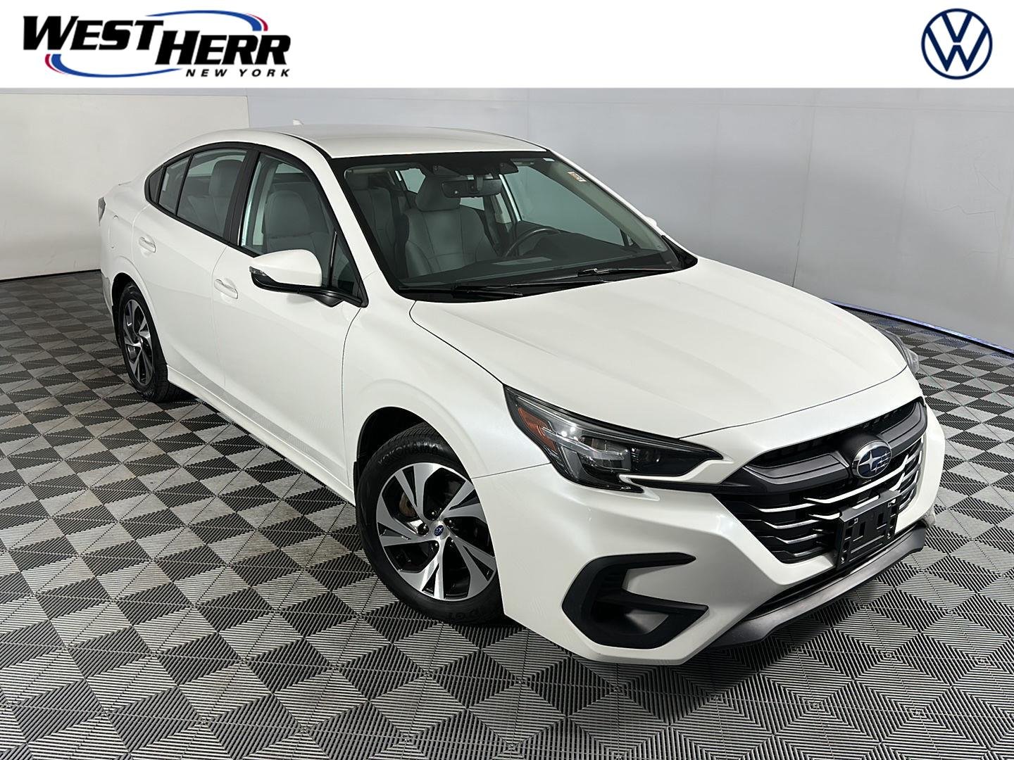 Used 2024 Crystal White Pearl Subaru Premium image 1
