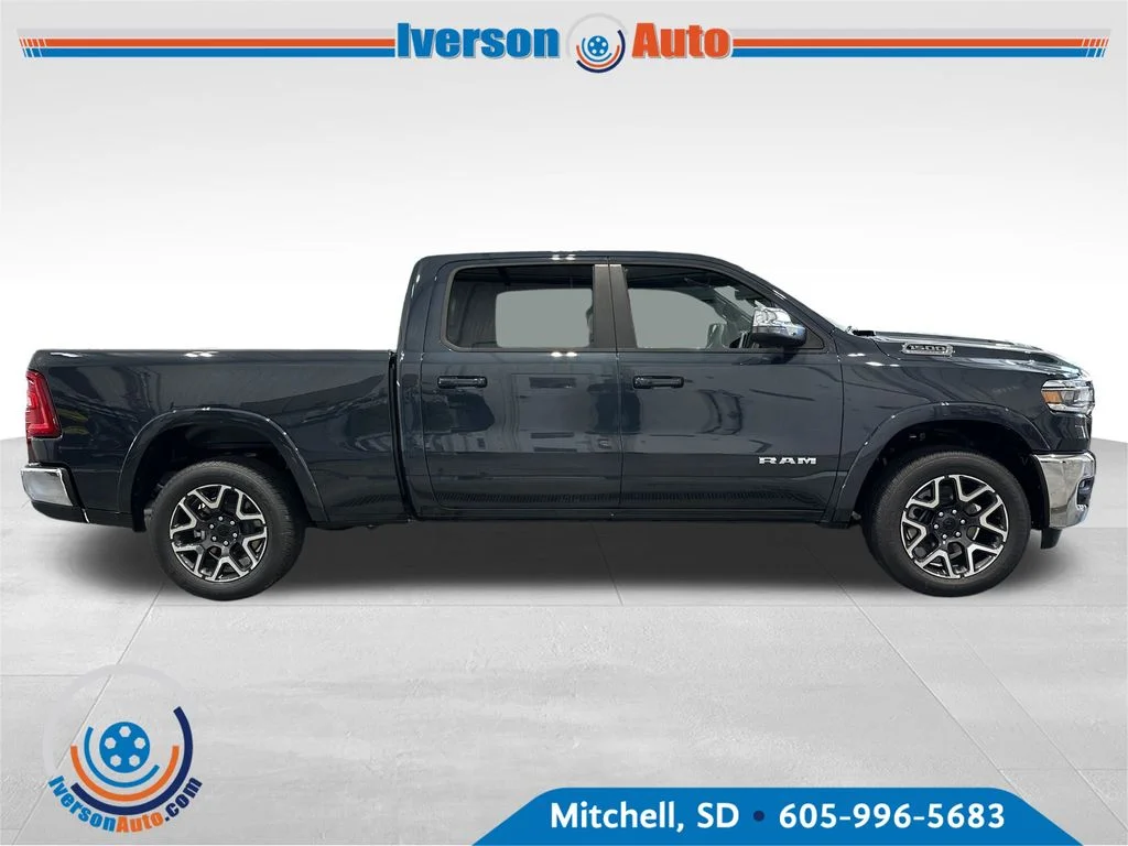 New 2026 Forged Blue Metallic Exterior Paint RAM Laramie image 8