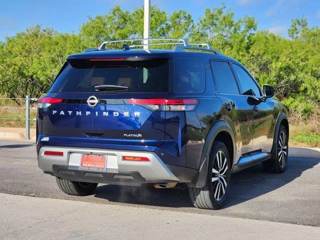 Used 2024 Deep Ocean Blue Pearl Nissan Platinum (A9) Front-Wheel Drive image 7
