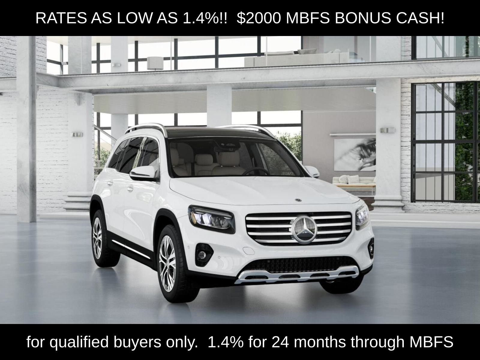New 2026 Polar White Mercedes-Benz GLB 250 image 9