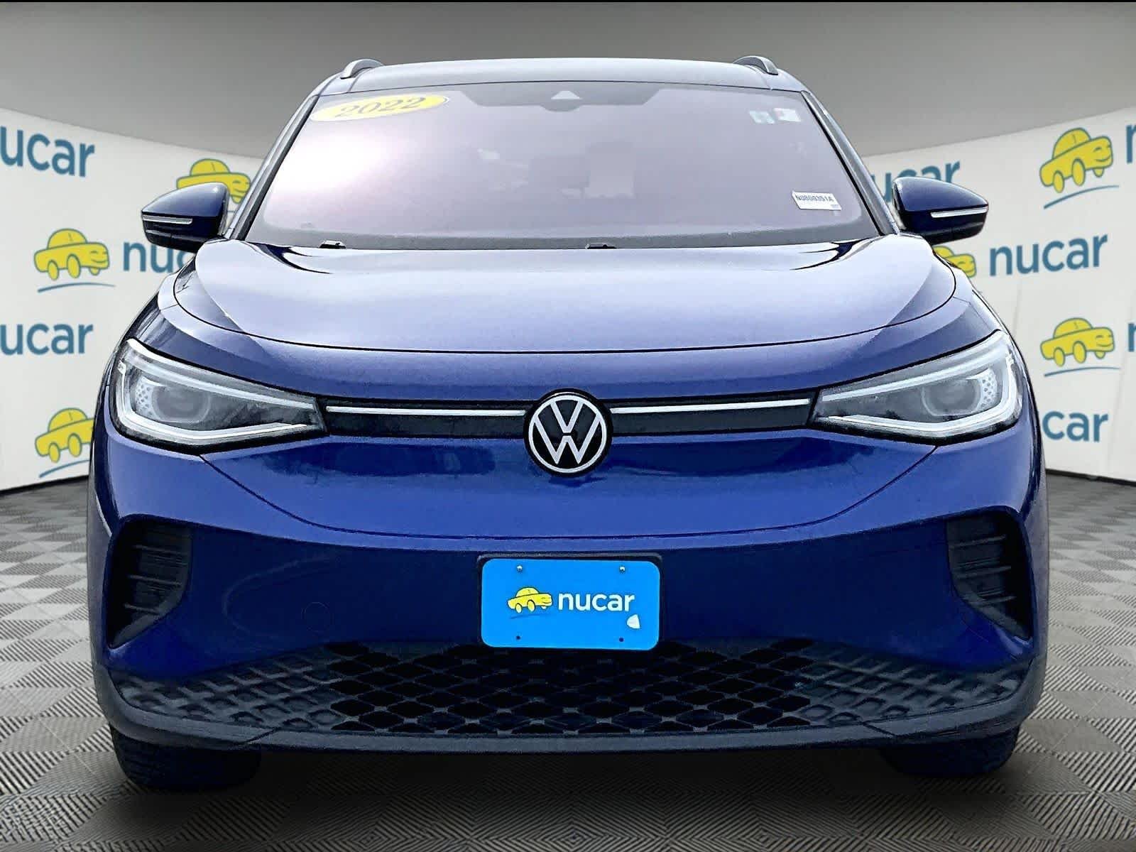 Used 2022 Volkswagen ID.4 PRO S with VIN WVGGNPE27NP070933 for sale in North Attleborough, MA