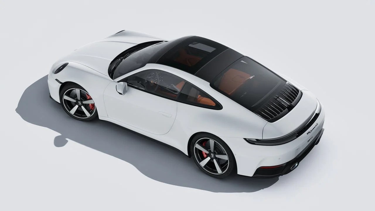 New 2026 White Porsche Carrera 4S image 4