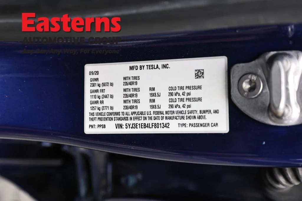 Used 2020 Blue Tesla Long Range image 29