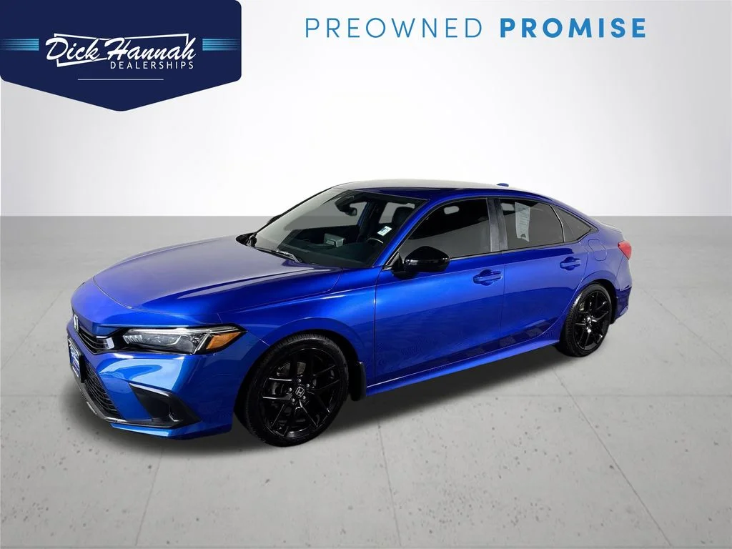 Used 2022 Blue Honda Sport image 1