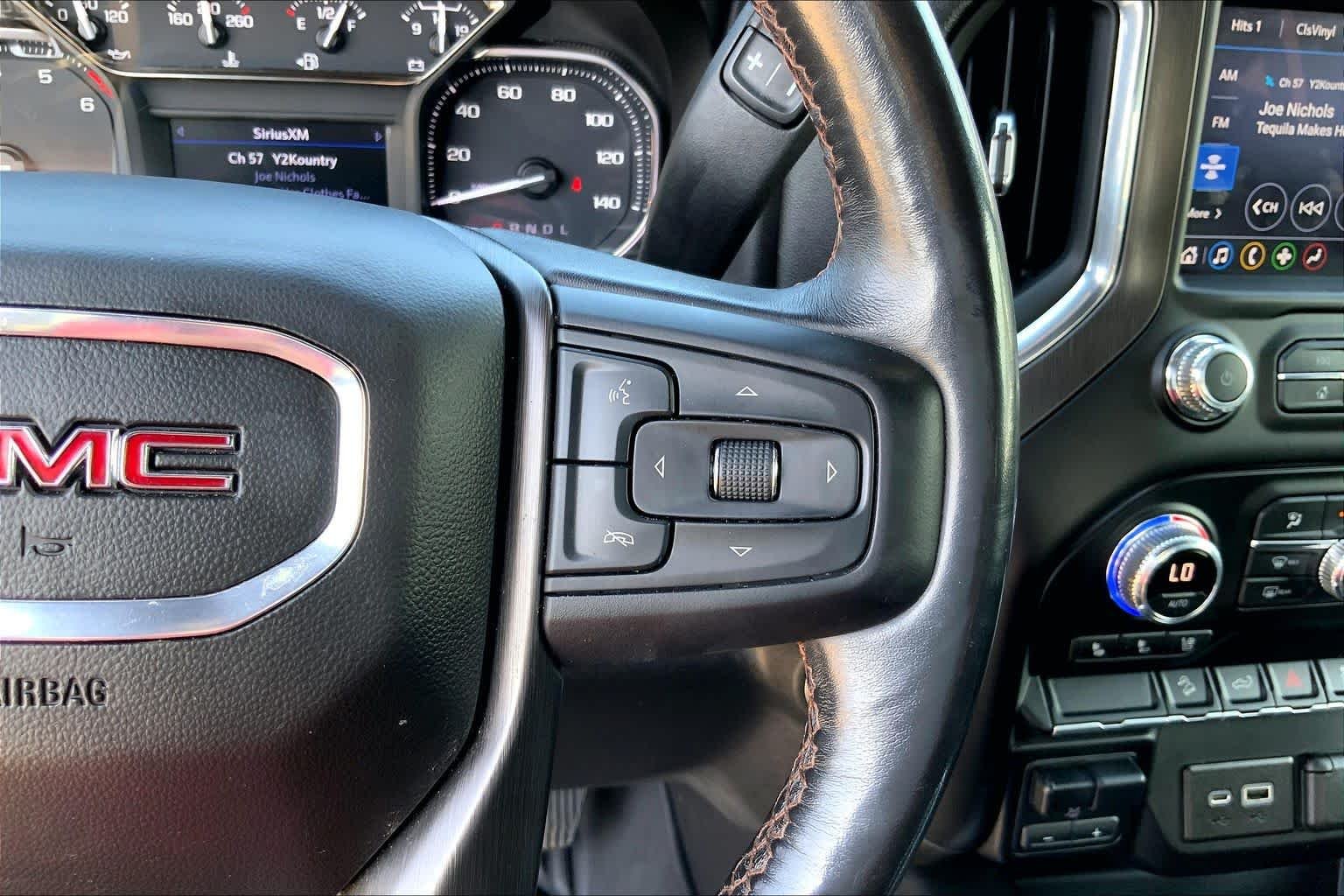 Used 2021 Ebony Twilight Metallic GMC AT4 image 24