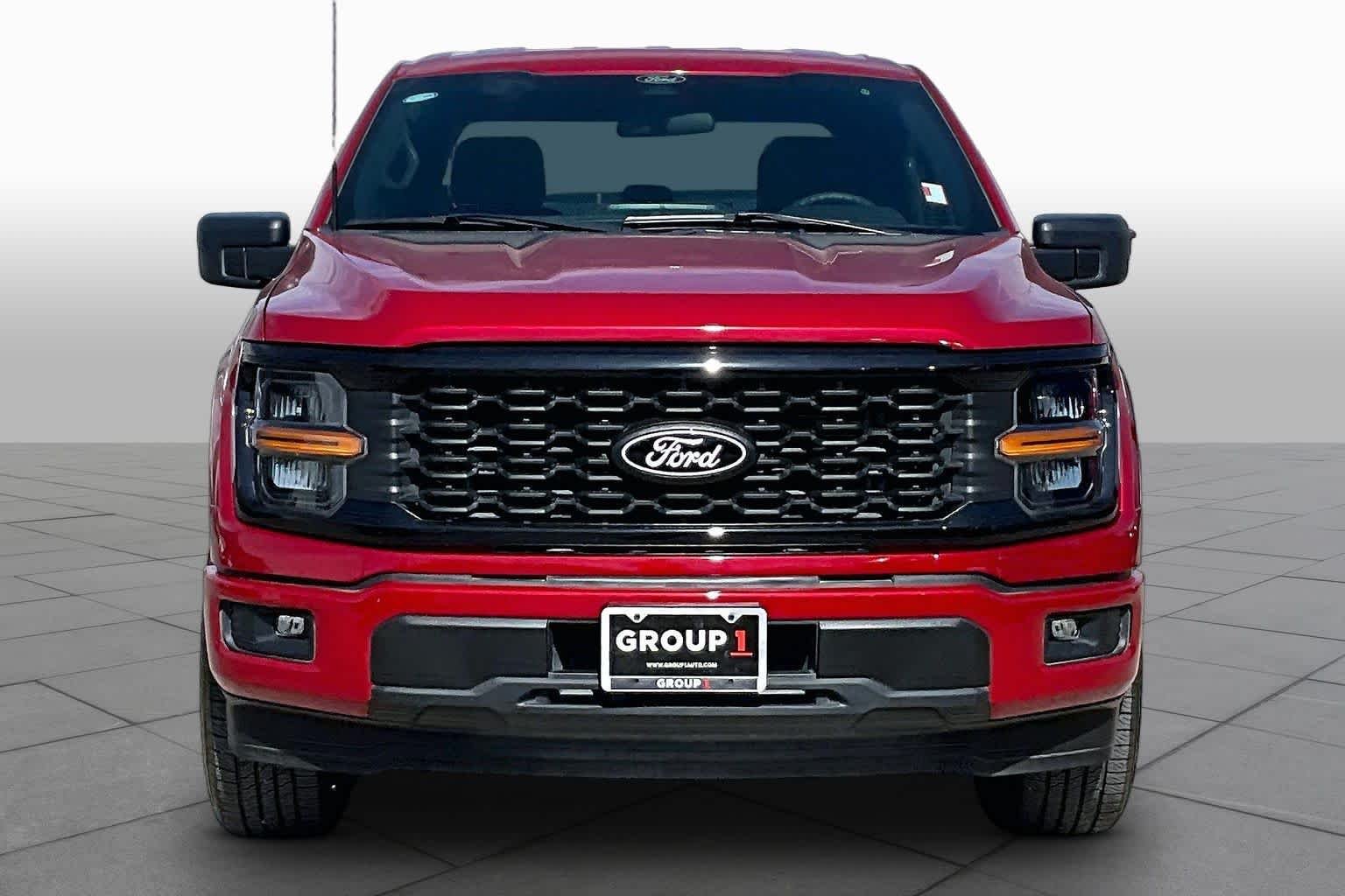 Used 2024 Rapid Red Metallic Tinted Clearcoat Ford STX image 4