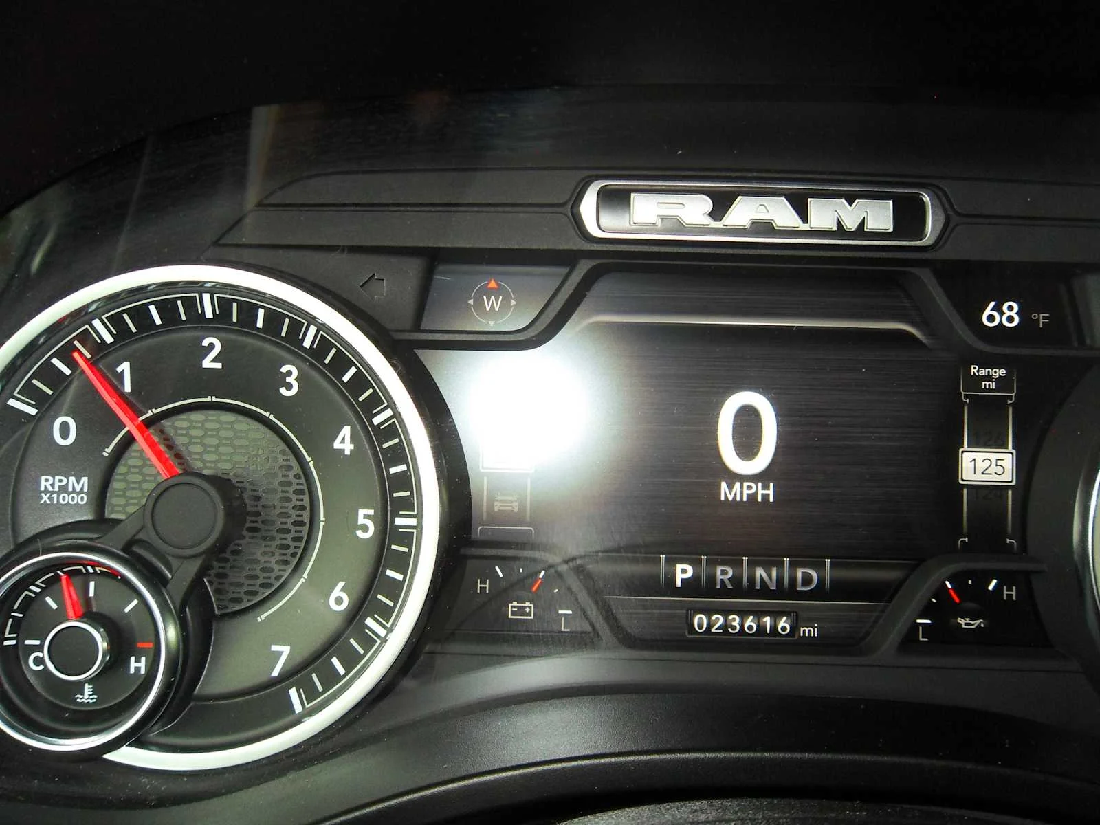 Used 2023 Bright White Clearcoat Ram Laramie image 46