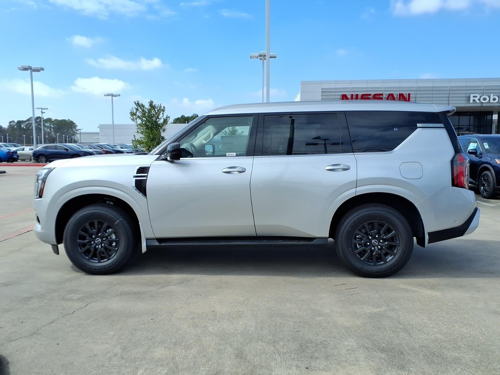 2026 Nissan Armada SV Silver at Robbins Nissan