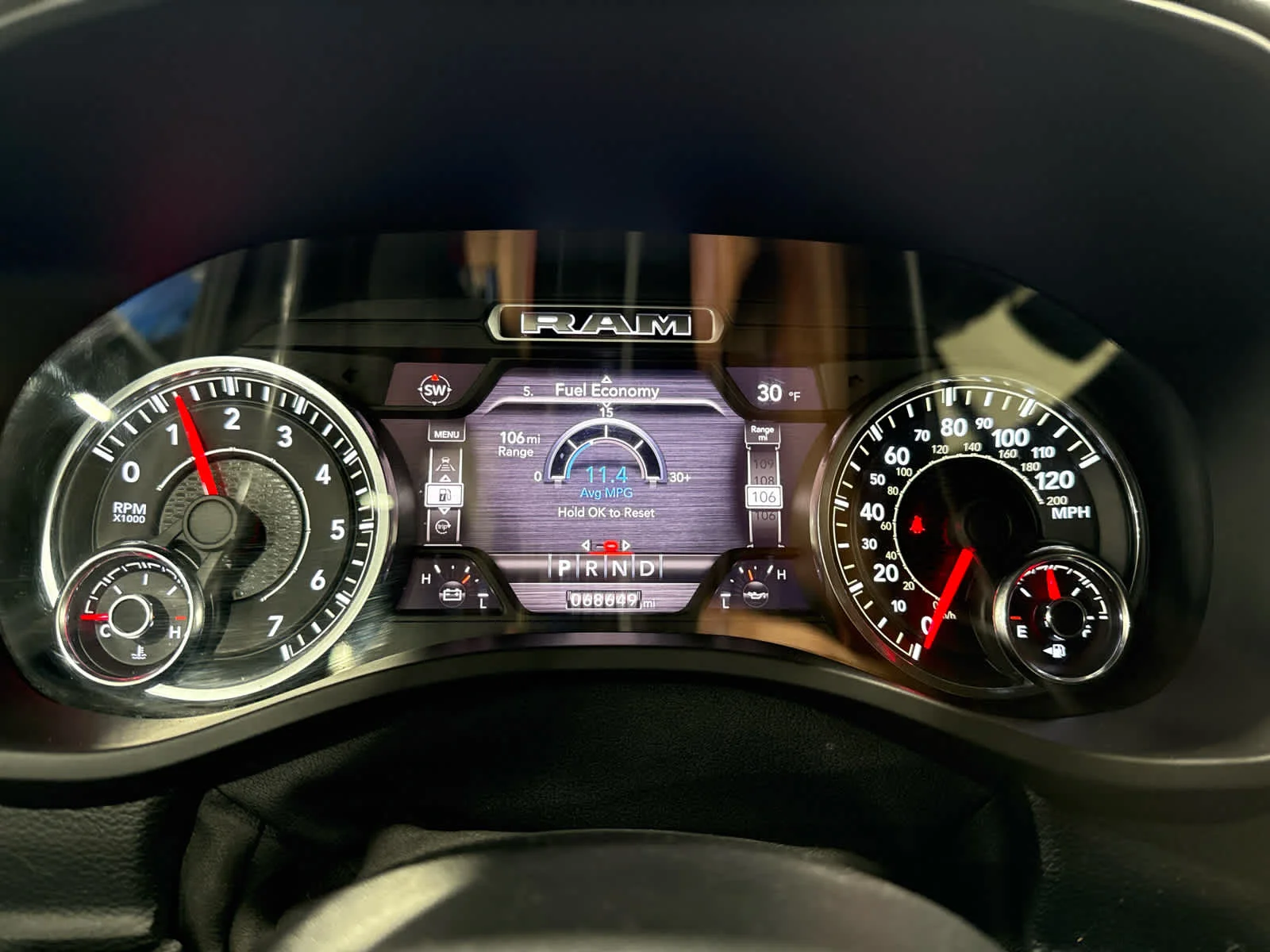 Used 2021 Gray/gray Ram Laramie image 25