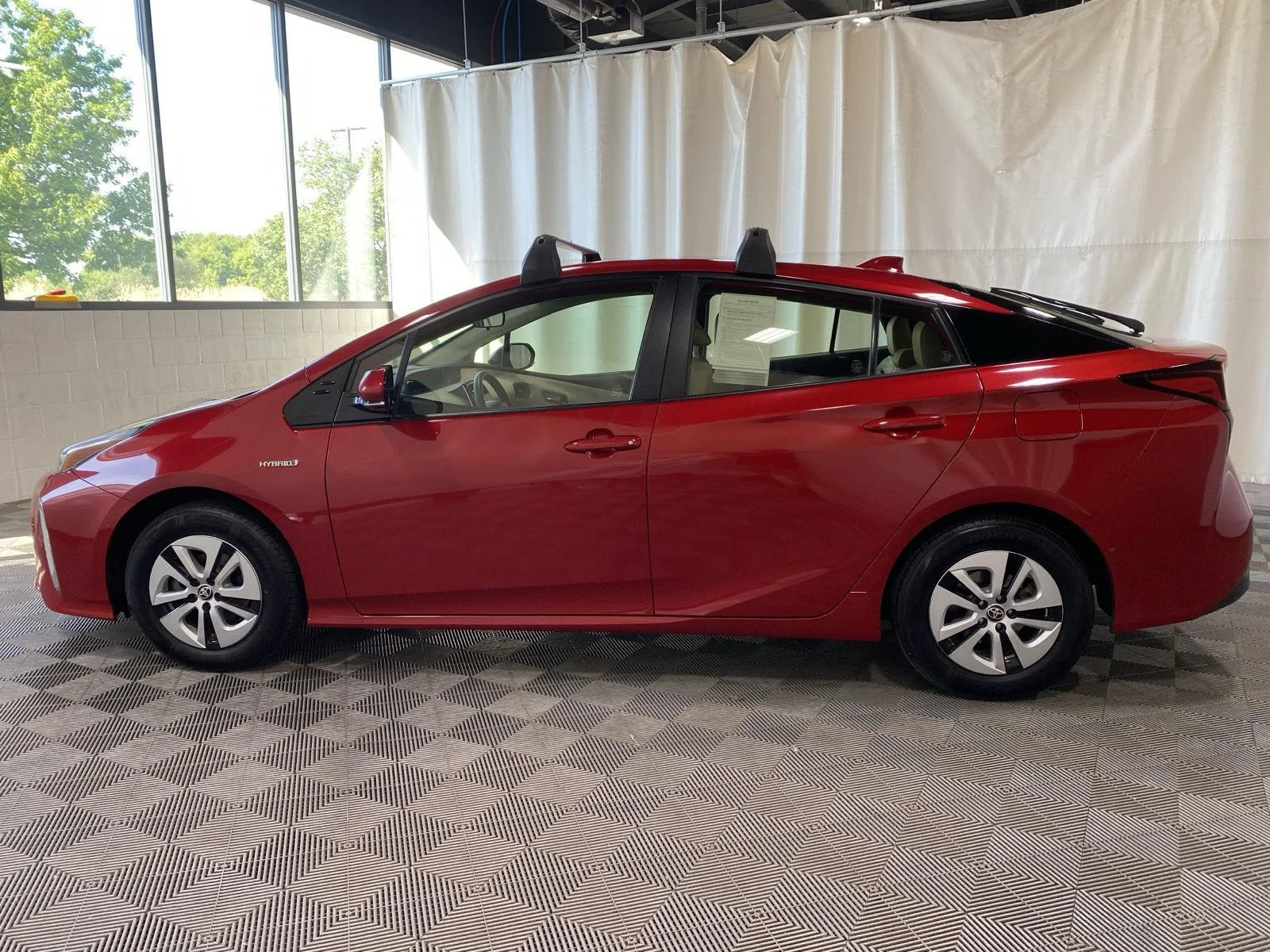 Used 2020 Red Toyota LE AWD-e image 7
