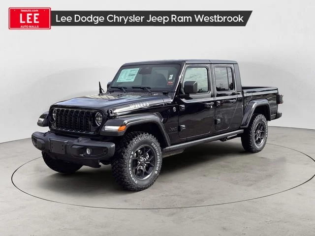 New 2026 Black Clearcoat Jeep WILLYS 4X4 image 1