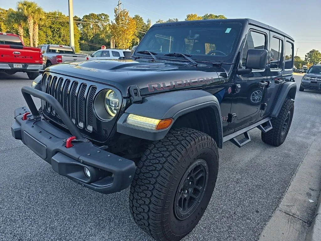 Used 2020 Black Jeep Unlimited Rubicon image 3