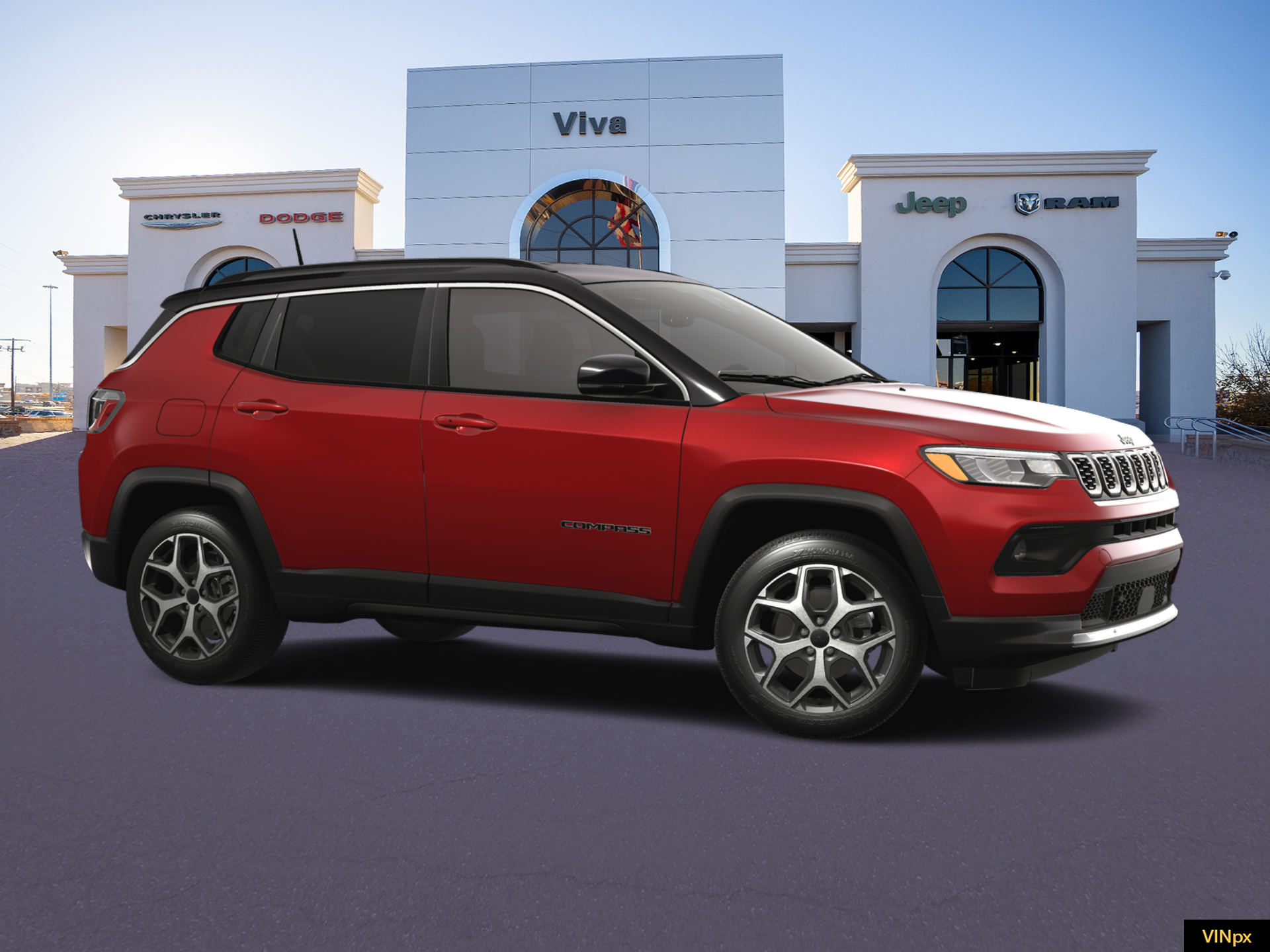New 2026 Red Hot Pearl-Coat Exterior Paint Jeep Limited image 22