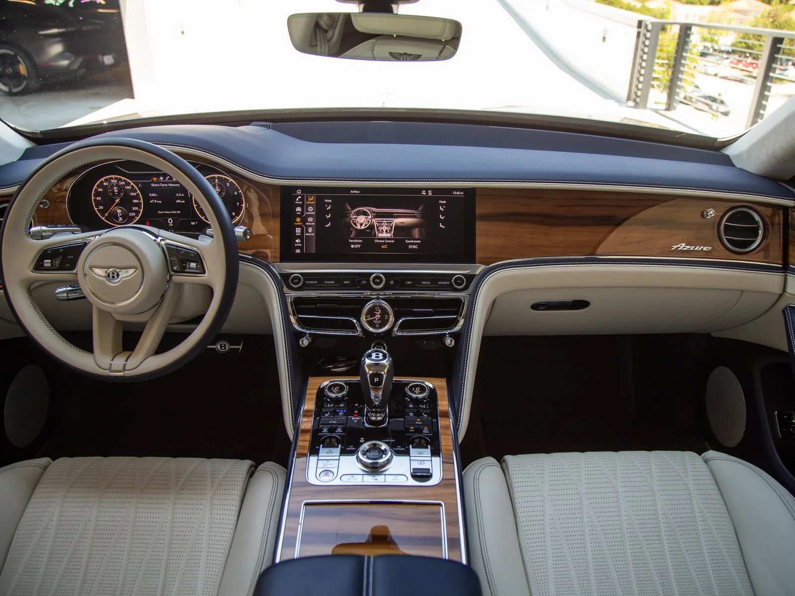 Used 2024 Blue Bentley Azure image 24