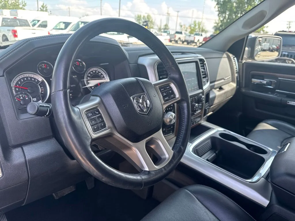 Certified Used 2018 Brilliant Black Crystal Pearlcoat Ram Laramie image 3