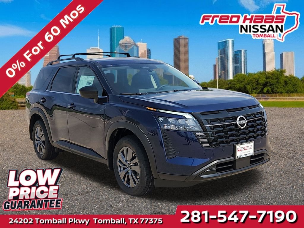 New 2026 Blue Nissan SV image 1