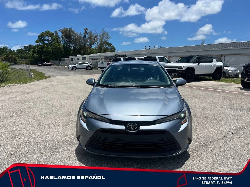 Used 2023 Toyota Corolla LE with VIN 5YFB4MDE8PP035573 for sale in Titusville, FL