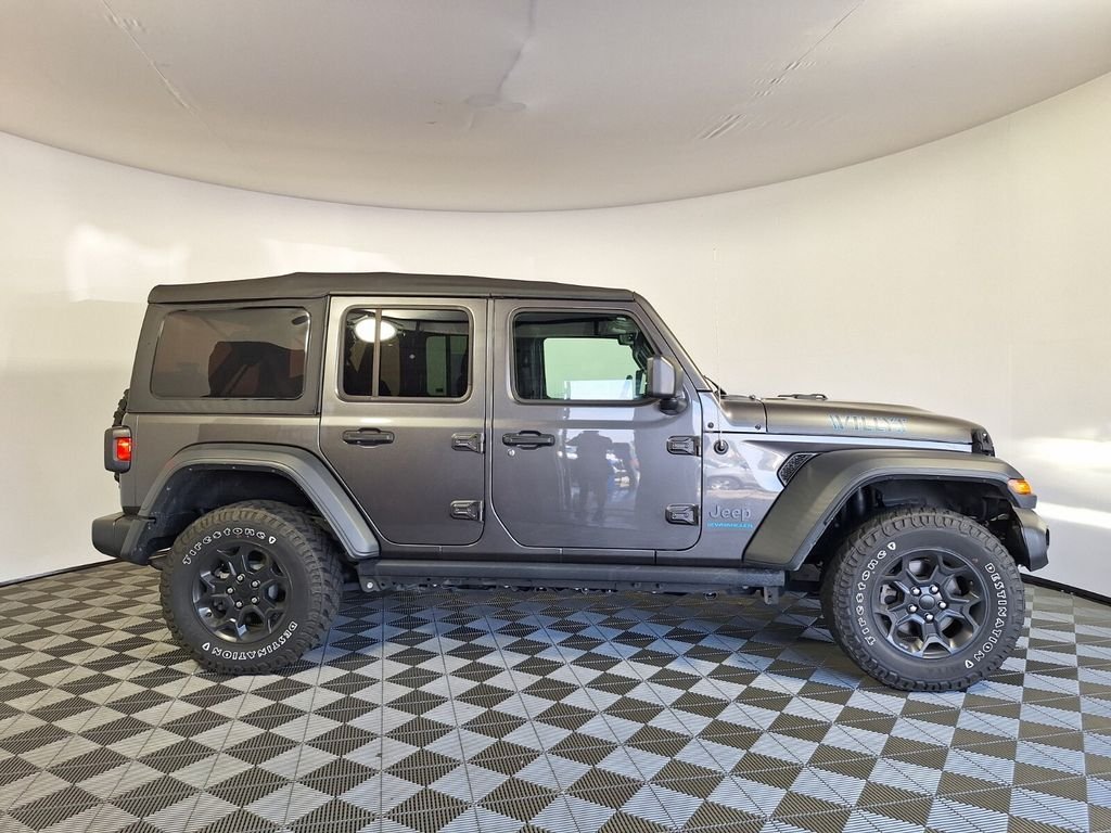 Used 2023 Gray Jeep Willys 4xe image 4