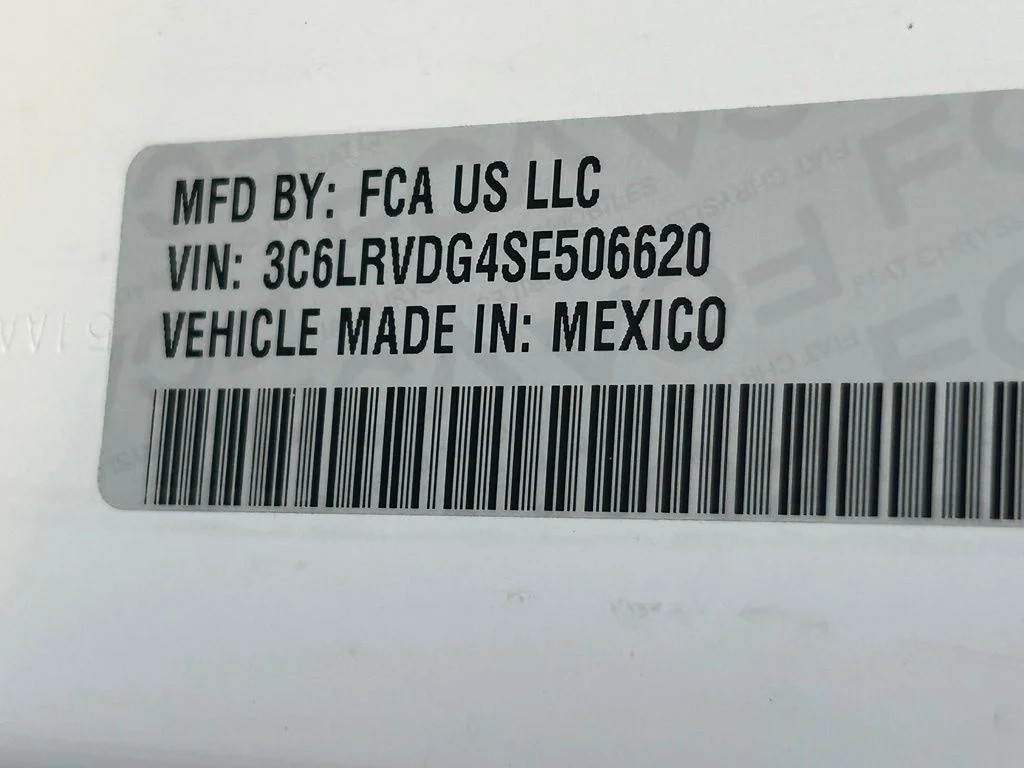 Used 2025 Bright White Clearcoat Ram High Roof image 38