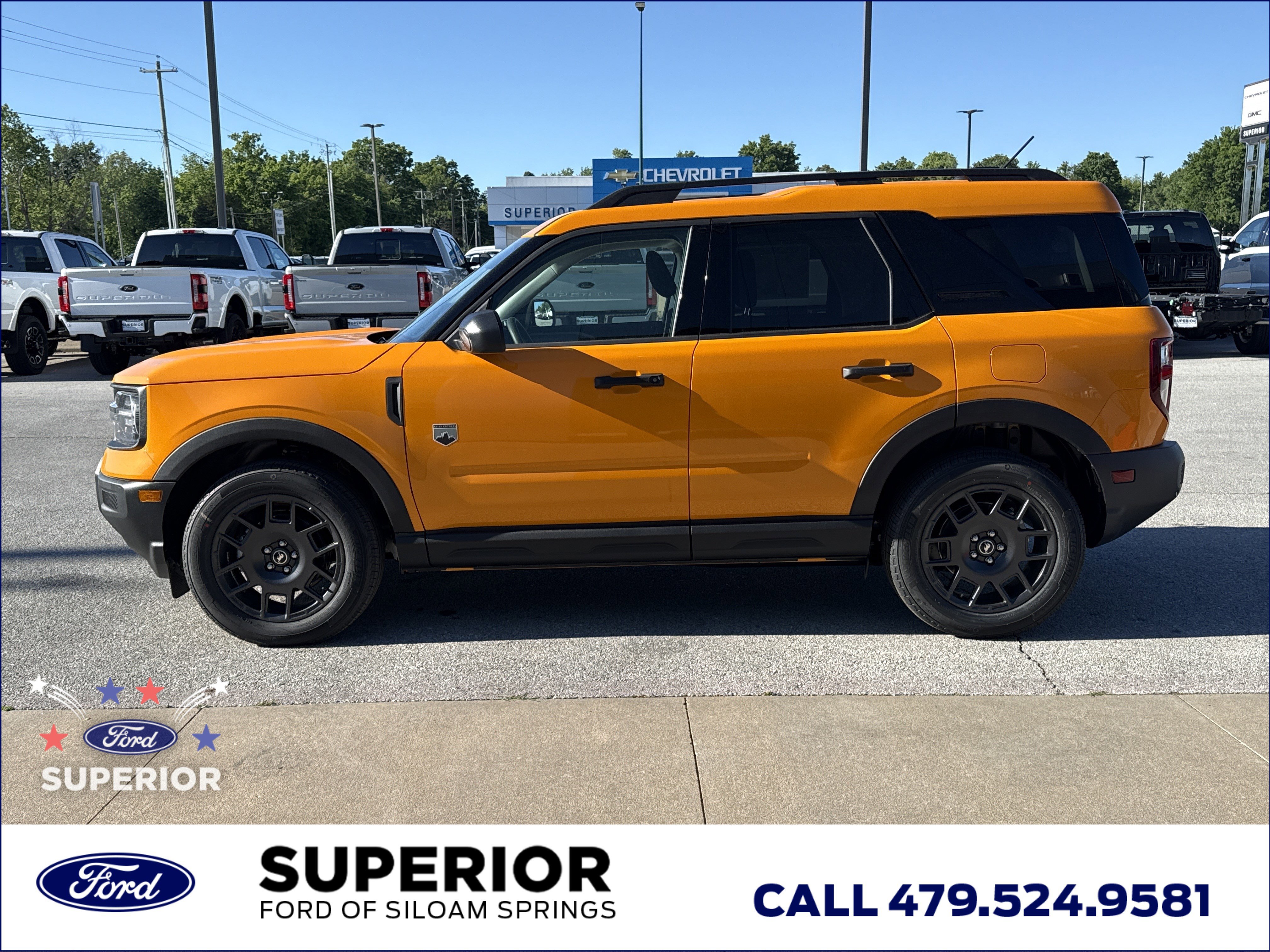 New 2026 Orange Fury Metallic Tri-Coat Ford Big Bend 4WD image 10