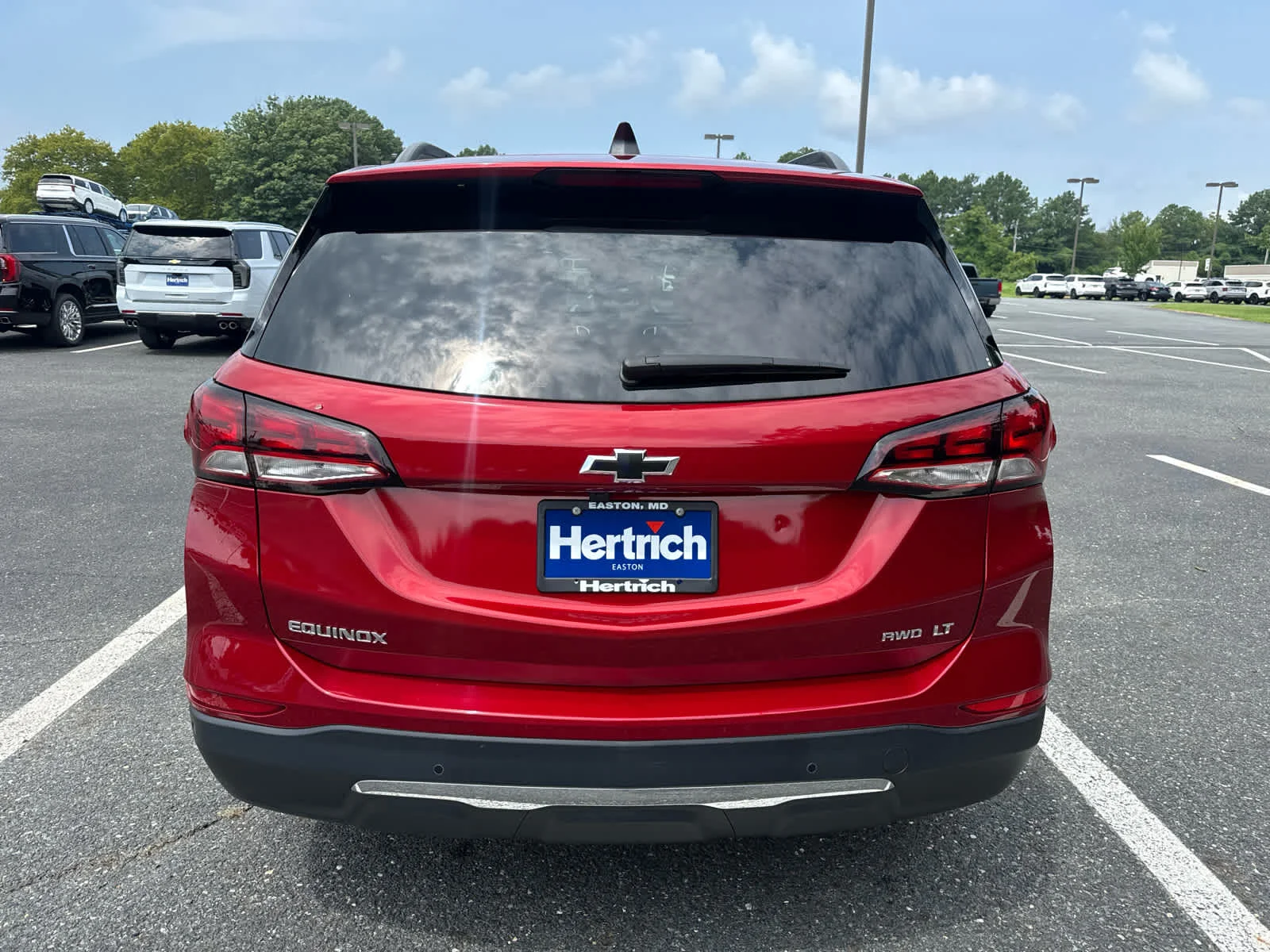 Used 2023 Radiant Red Tintcoat Chevrolet LT image 4