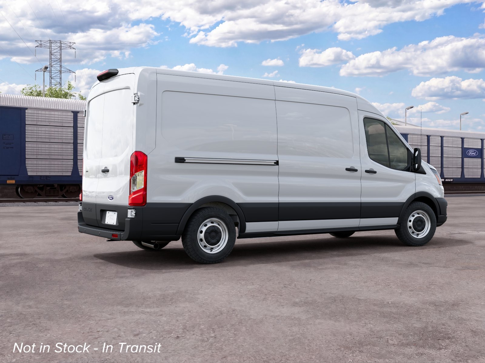 New 2027 Oxford White Ford Cargo Van image 6