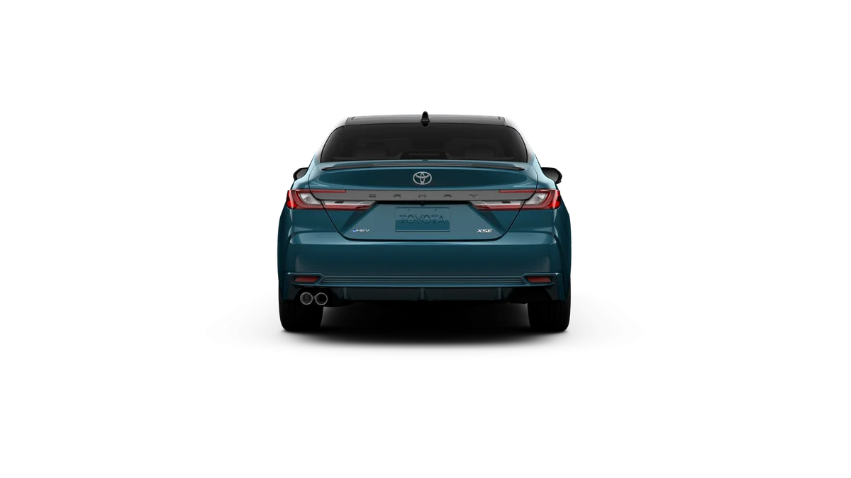 New 2026 Ocean Gem with Midnight Black Metallic roof Toyota XSE image 8